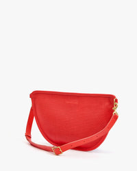 Clare V. - Grande Fanny in Bright Poppy Diamond Perf