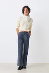 Suncoo - Percy Sweater in Blanc Casse