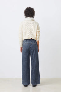 Suncoo - Percy Sweater in Blanc Casse