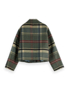 Scotch & Soda - Boxy Shirt Jacket in Thyme Check