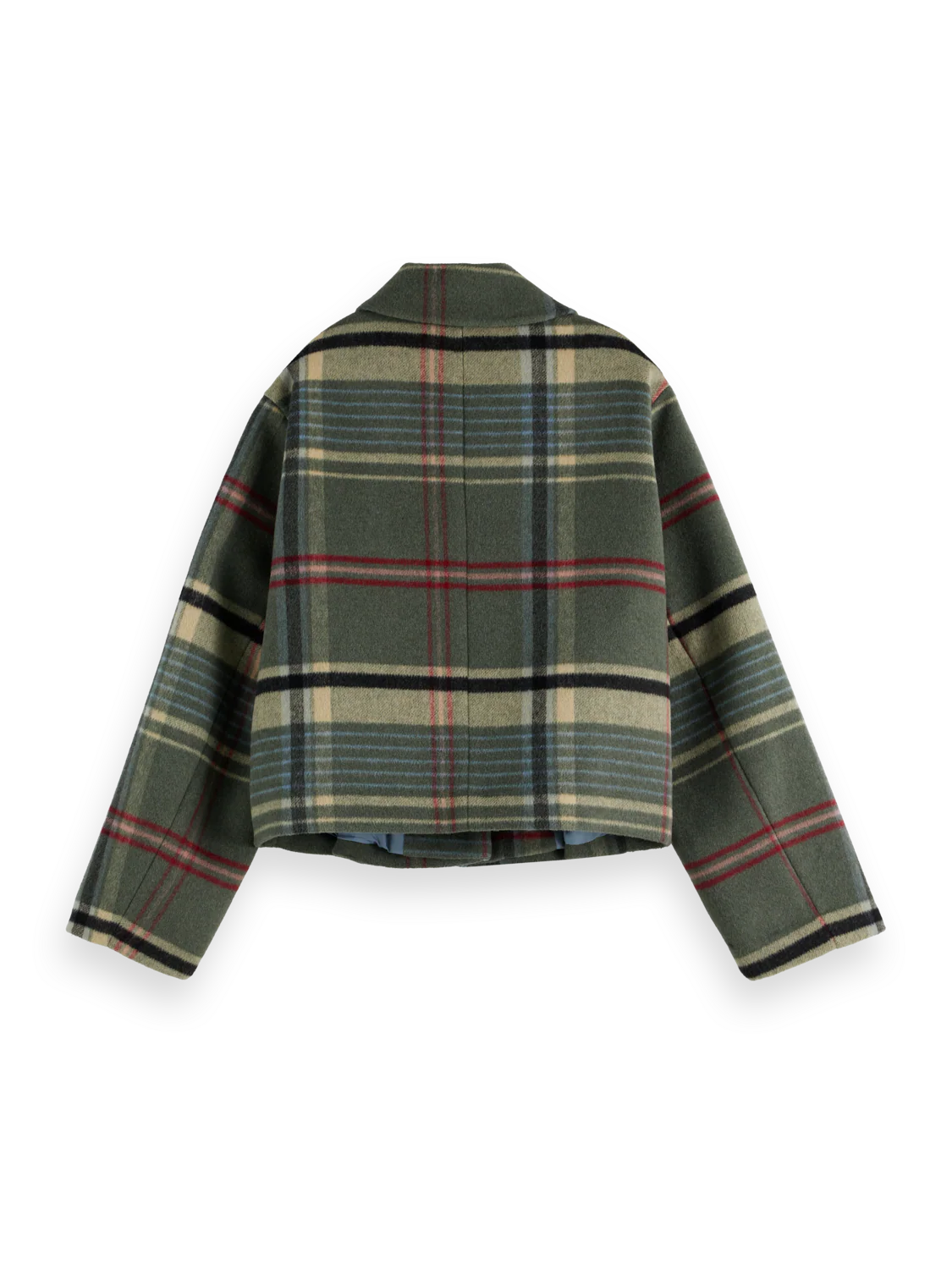 Scotch & Soda - Boxy Shirt Jacket in Thyme Check