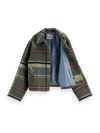 Scotch & Soda - Boxy Shirt Jacket in Thyme Check