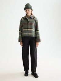 Scotch & Soda - Boxy Shirt Jacket in Thyme Check