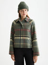 Scotch & Soda - Boxy Shirt Jacket in Thyme Check
