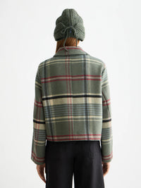 Scotch & Soda - Boxy Shirt Jacket in Thyme Check