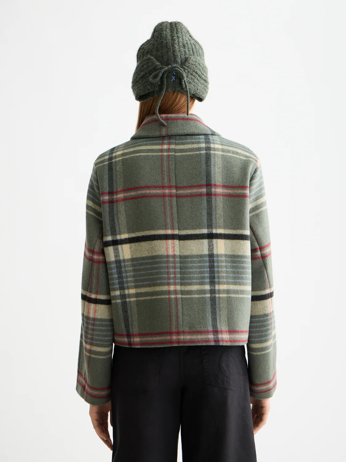 Scotch & Soda - Boxy Shirt Jacket in Thyme Check