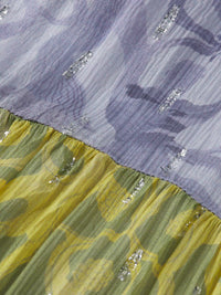 Scotch & Soda - Gathered Maxi Dress in Dancer Lavender