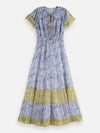 Scotch & Soda - Gathered Maxi Dress in Dancer Lavender