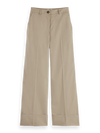 Scotch & Soda - Luca High Rise Wide Leg Cuff Chino Pant in Plaza Taupe