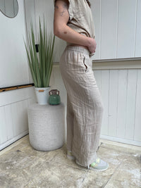 Velvet - Lola - Woven Linen Pant
