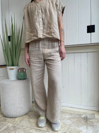 Velvet - Lola - Woven Linen Pant