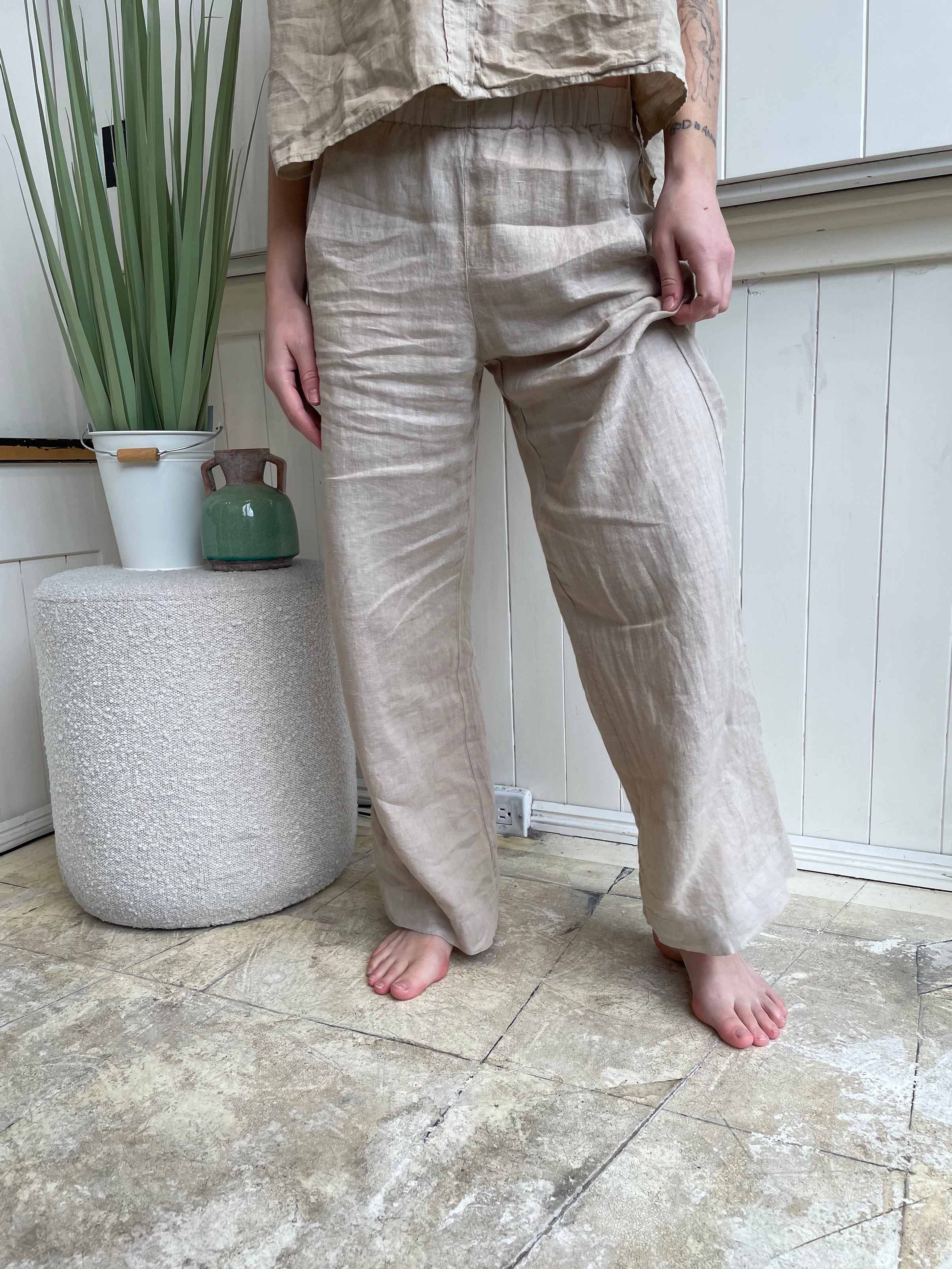 Velvet - Lola - Woven Linen Pant