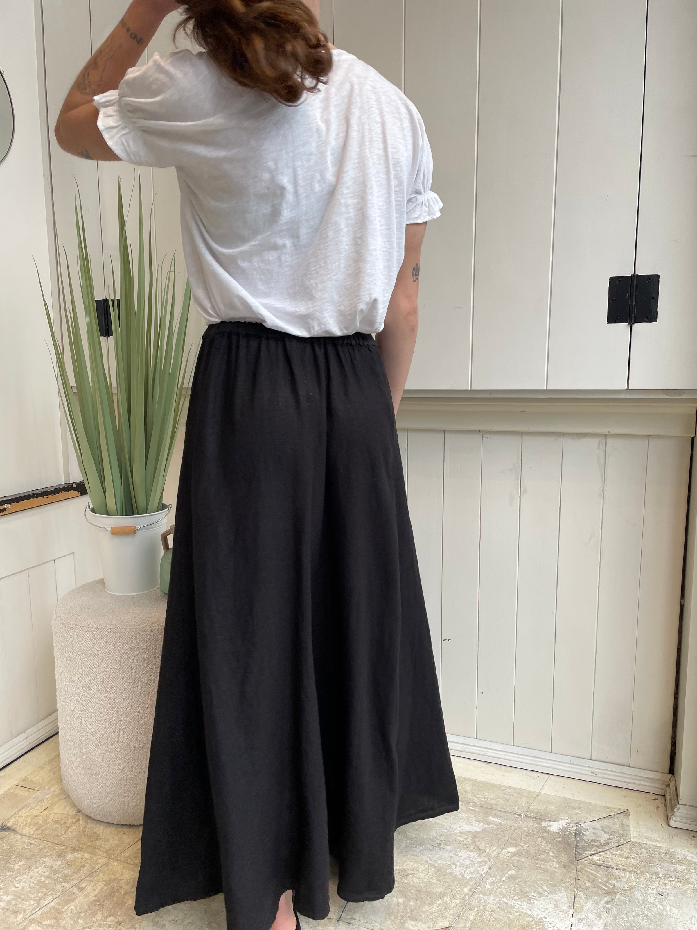 Velvet - Bailey Linen Maxi Skirt