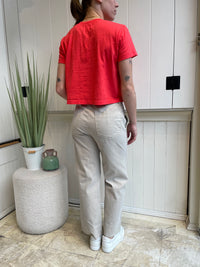 Velvet - Mya - Cotton Canvas Pant