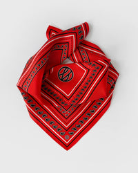 lescarf - Paisley Scarf in Red