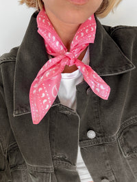 lescarf - Paisley Scarf in Pink