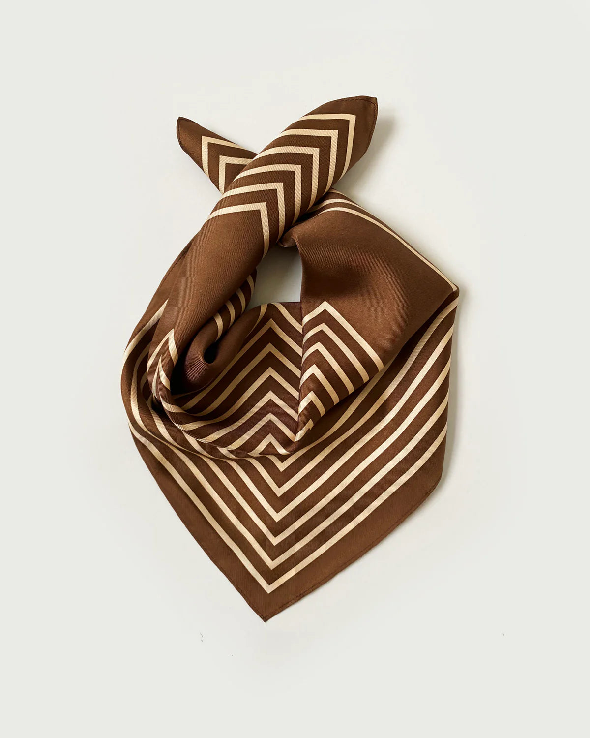 lescarf - No. 17 in Chocolate & Beige