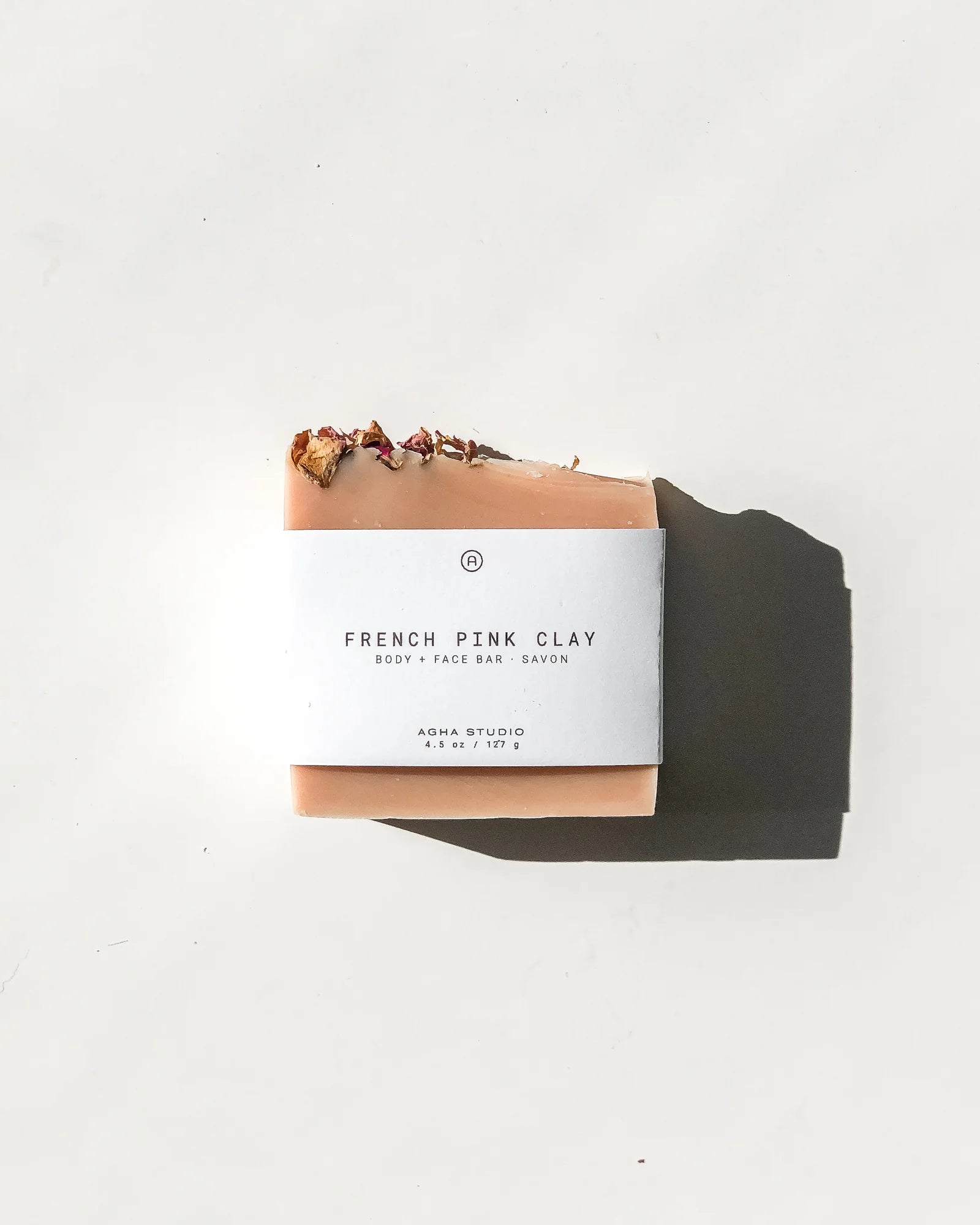 Agha Studio - French Pink Clay Body + Face Soap Bar