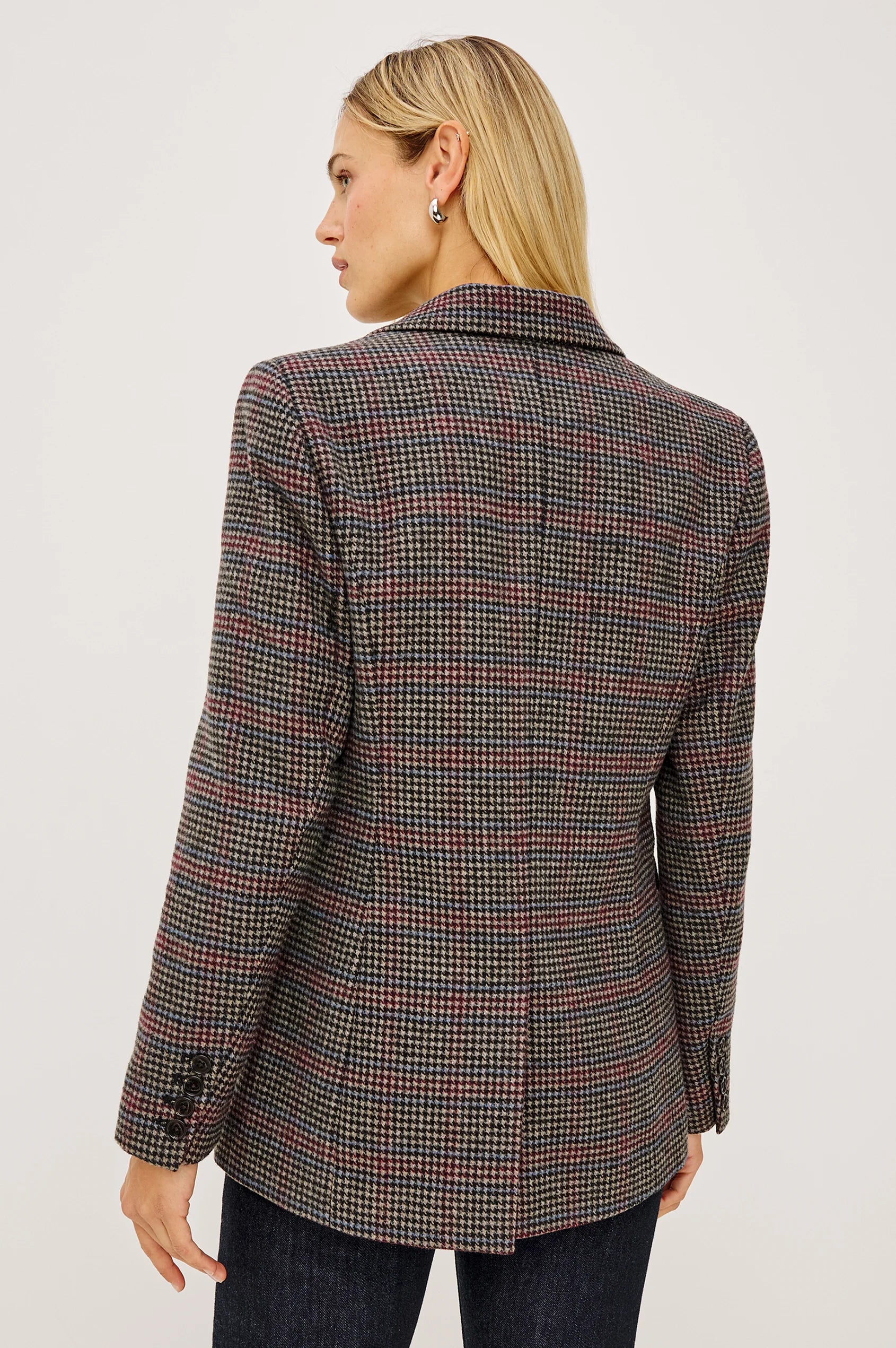 Rails - Jac Blazer in Oxford Plum