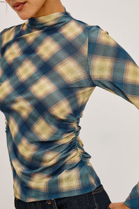 Rails - Joelle Top - Navy Sage Plaid