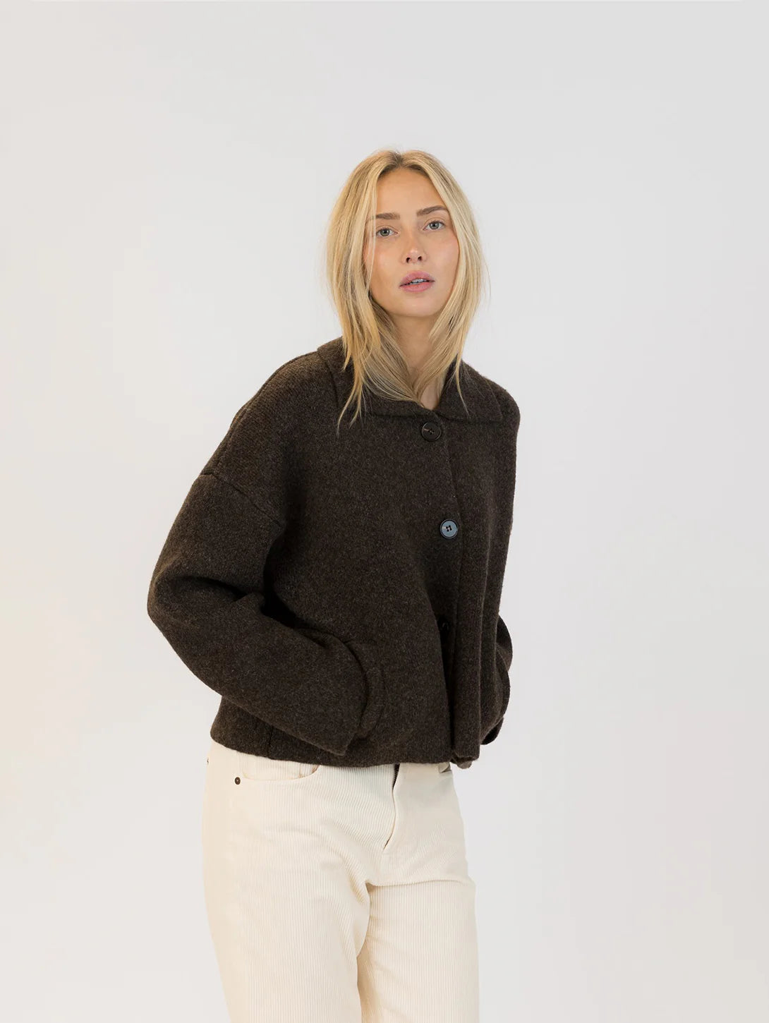 Lyla & Luxe - Jonah Coat in Chocolate