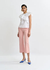 Essentiel Antwerp - JooJoo Asymmetrical Top in White