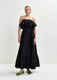 Essentiel Antwerp - Joyce - Strapless Cotton Maxi Dress