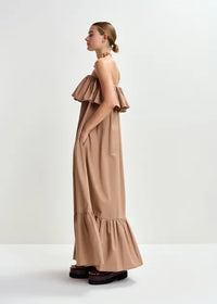 Essentiel Antwerp - Joyce - Strapless Cotton Maxi Dress