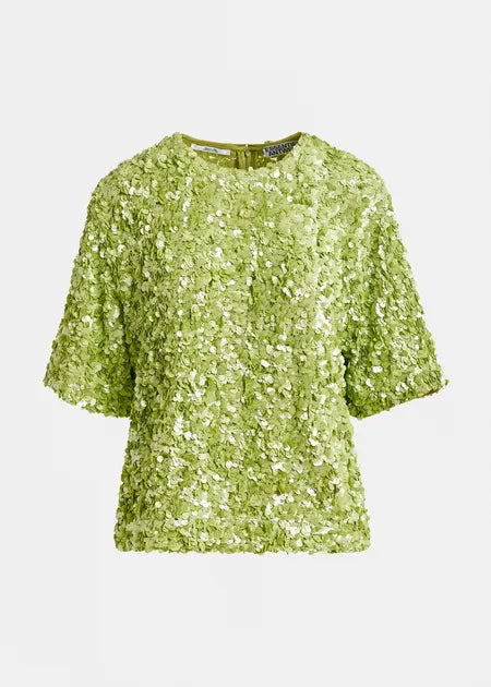 Essentiel Antwerp - Juli Confetti Top in Green