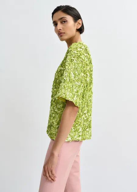 Essentiel Antwerp - Juli Confetti Top in Green