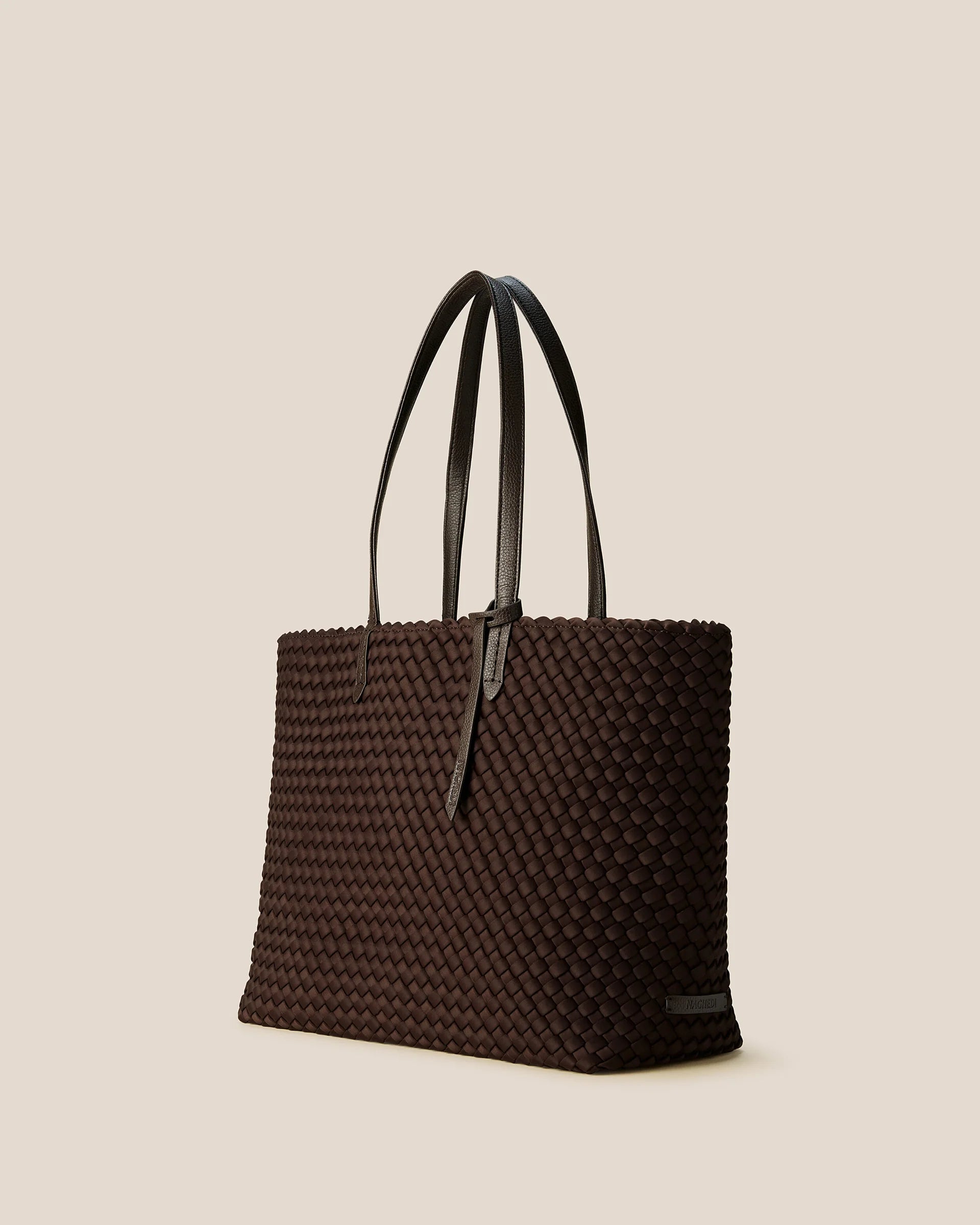 NAGHEDI - Jetsetter Small Tote in Chocolate