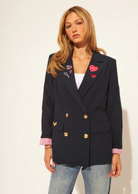 John + Jenn - Blaine - Blazer in Heritage Indigo