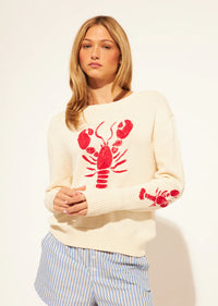 John + Jenn - Caesar - Crewneck Sweater in Catch of the Day