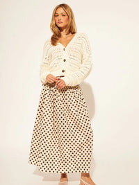 John + Jenn - Emanuel - Knit Cardigan in Bianca