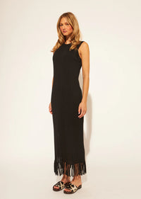 John + Jenn - Alden Knit Dress in Caviar
