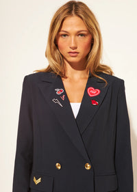 John + Jenn - Blaine - Blazer in Heritage Indigo