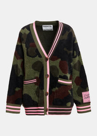 Essentiel Antwerp - Kamoo Knit Cardigan in Dusty Green