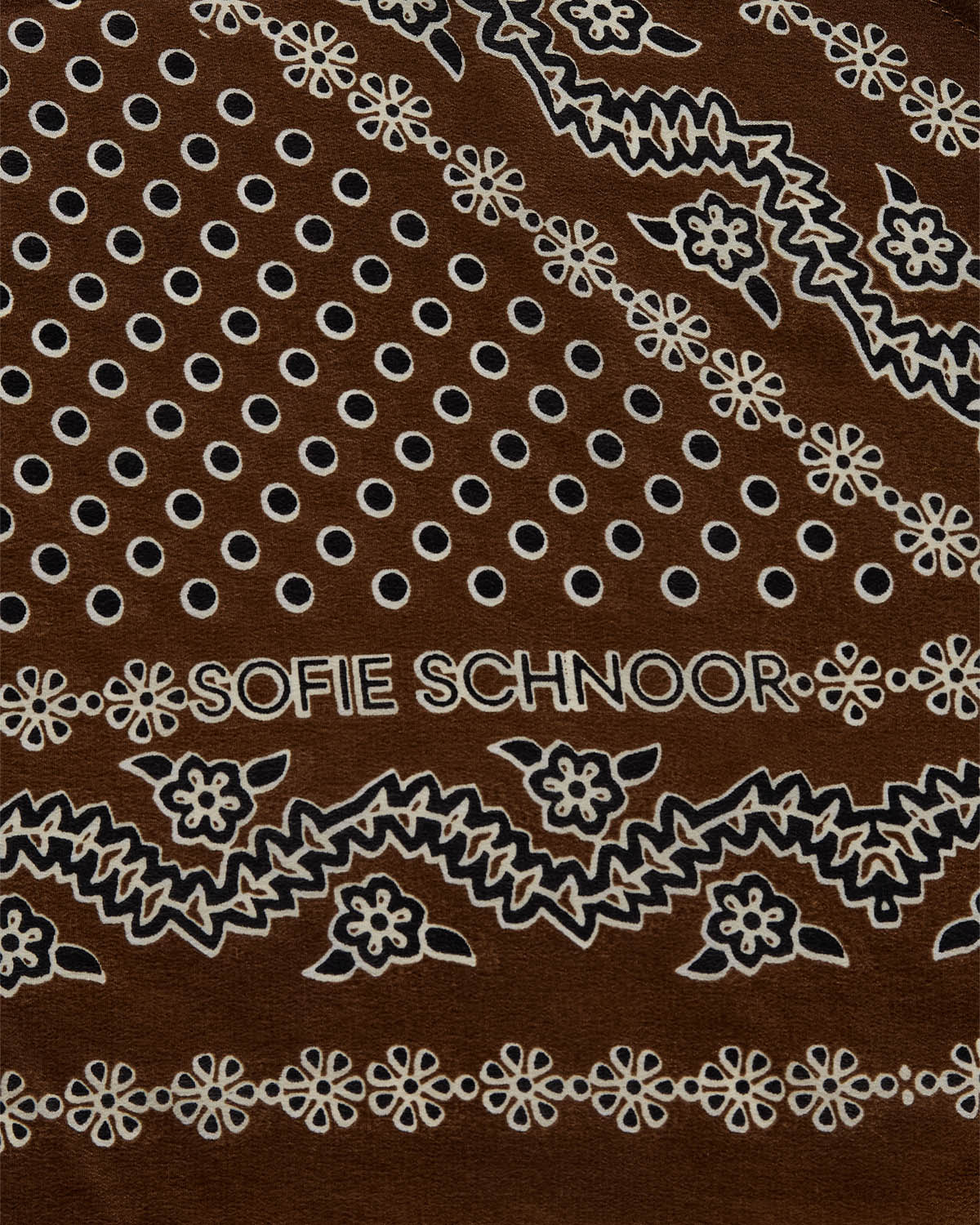 Sofie Schnoor - KARENSW Scarf in Brown