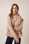 LINE Knitwear - Kingsley - Cardigan Jacket with Scarf