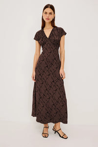Rails - Kourt Dress - Brown-Obsidian