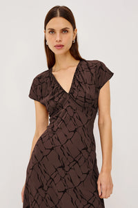 Rails - Kourt Dress - Brown-Obsidian