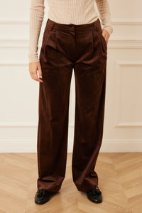 La Petite Francaise - Praline Pant in Chocolat