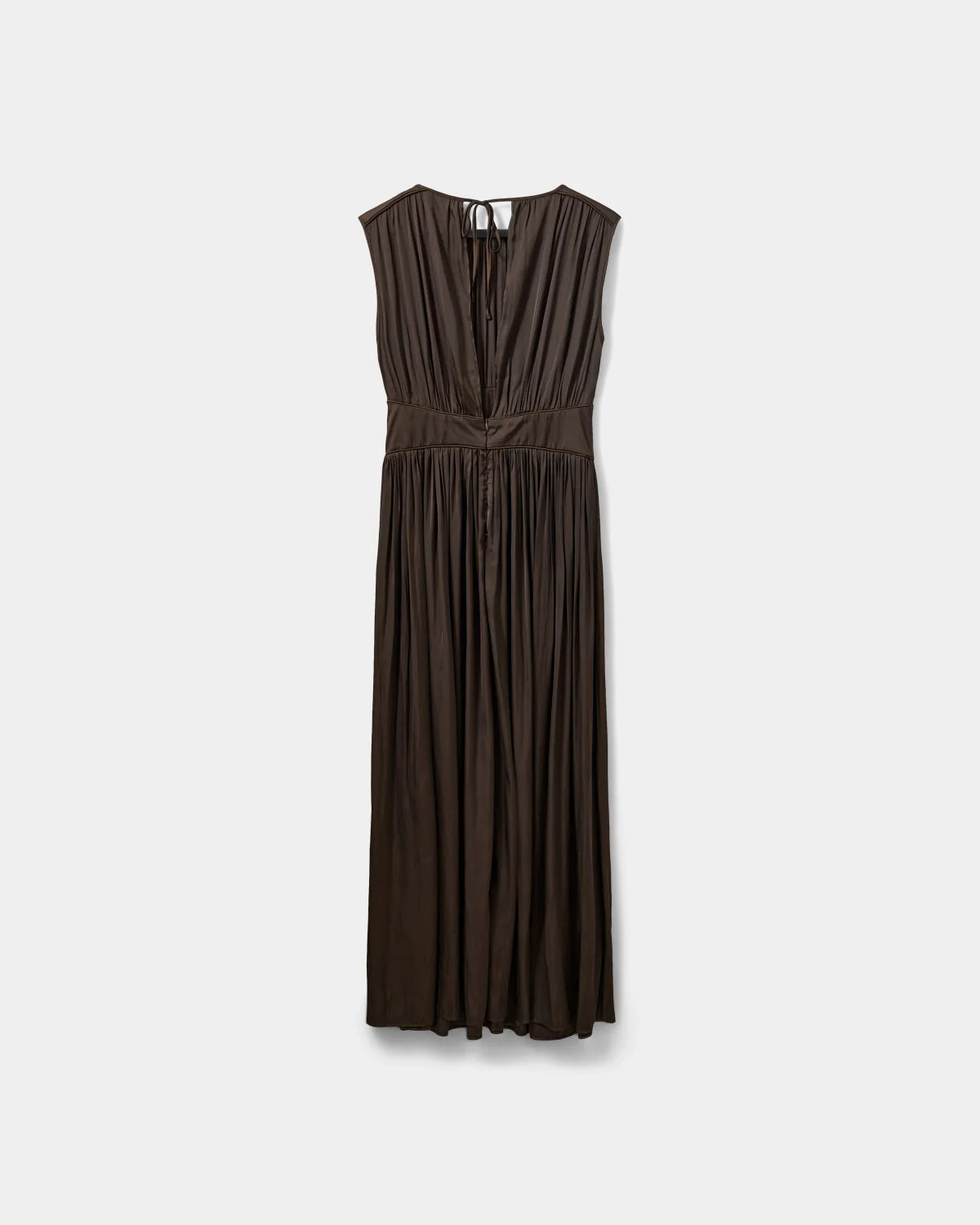 Sofie Schnoor - LINSW Maxi Dress in Intense Brown