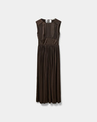 Sofie Schnoor - LINSW Maxi Dress in Intense Brown