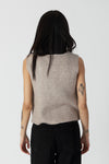 Lyla & Luxe - Lolly - Button Front Vest in Driftwood