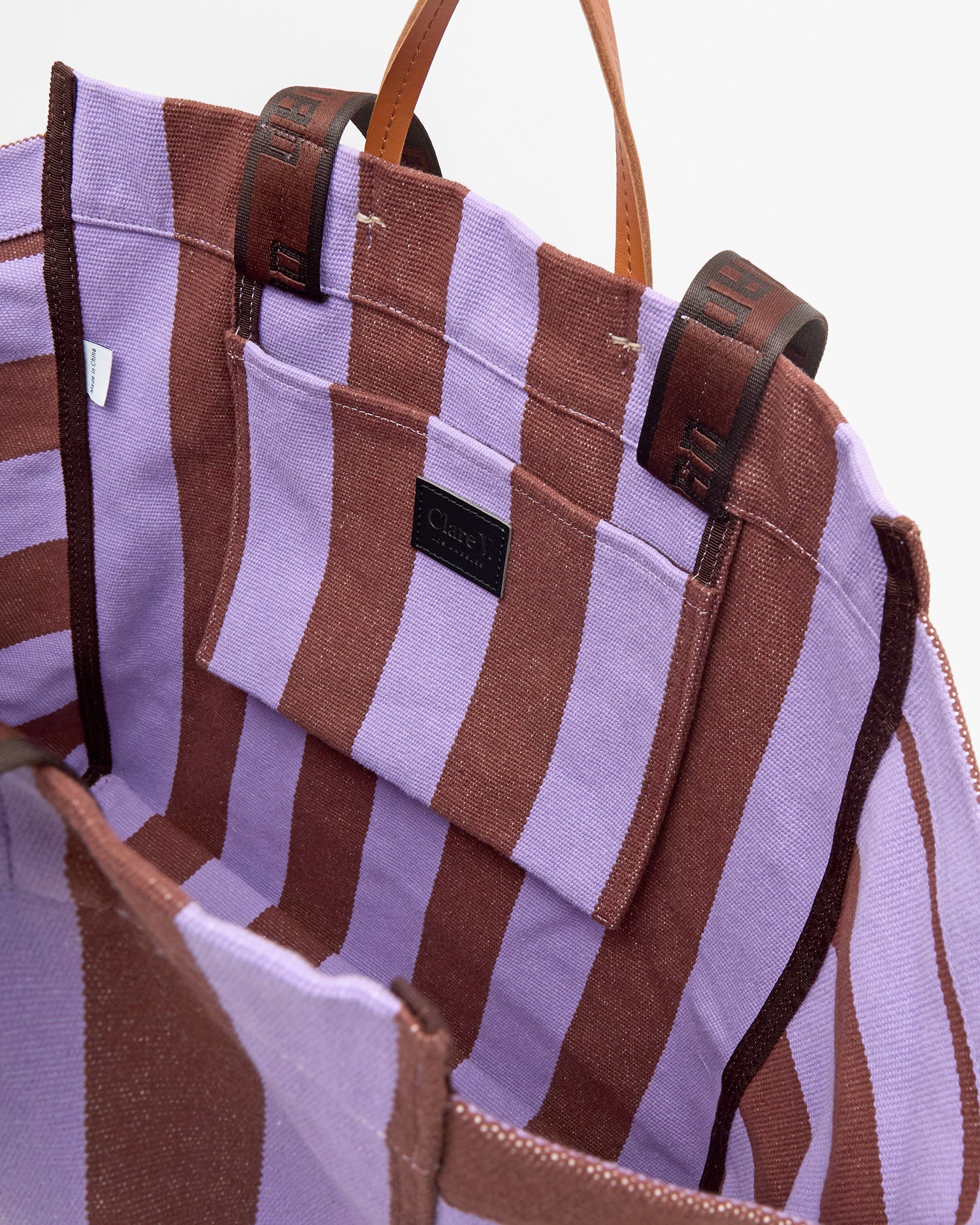 Clare V. - La Côte Tote in Jacaranda/Hazelnut