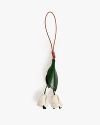 Clare V. - Le Fleur Fob in Evergreen/Cream