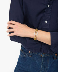 Clare V. - Le Cheval Bracelet in Vintage Gold