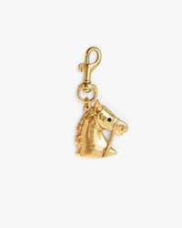Clare V. - Le Cheval Fob in Vintage Gold