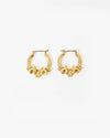 Clare V. - Le Cheval Earrings in Vintage Gold